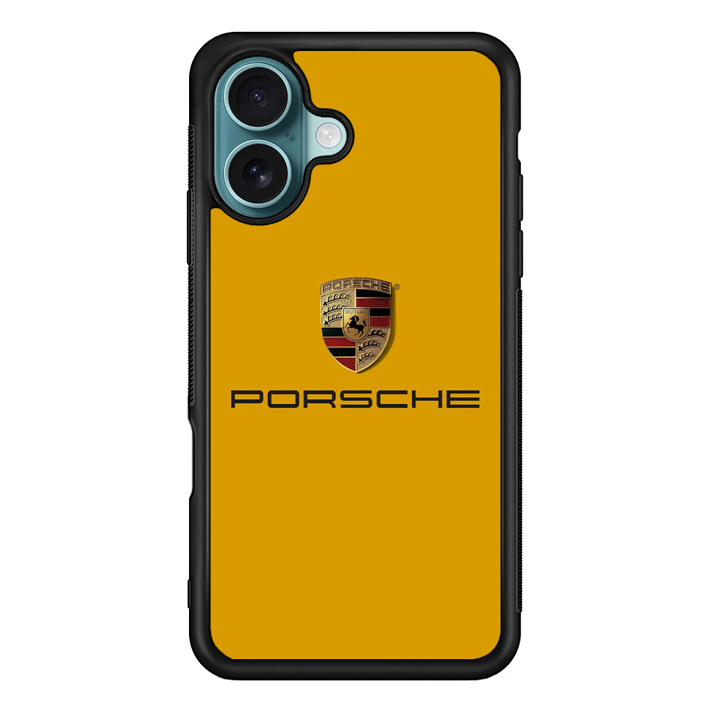 Porsche Small and Simply iPhone 16 Plus Case - Xtracase