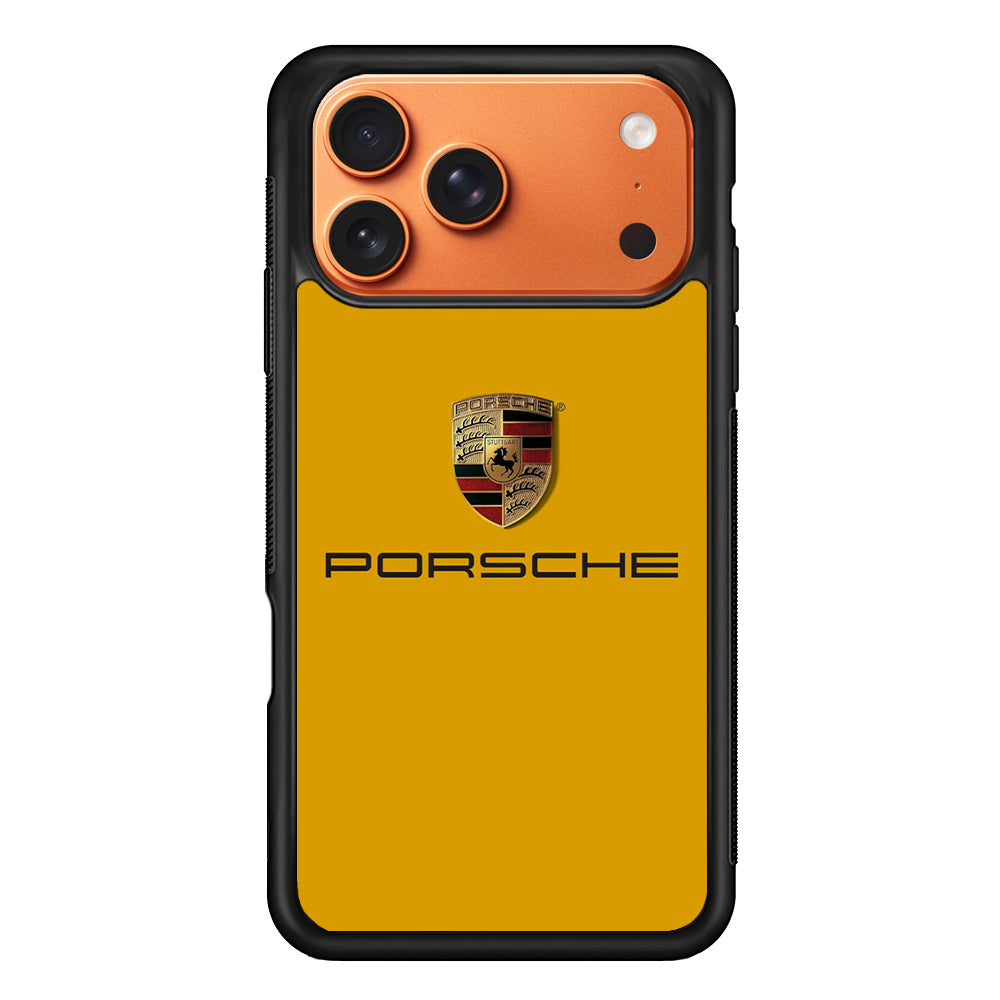 Porsche Small and Simply iPhone 17 Pro Max Case