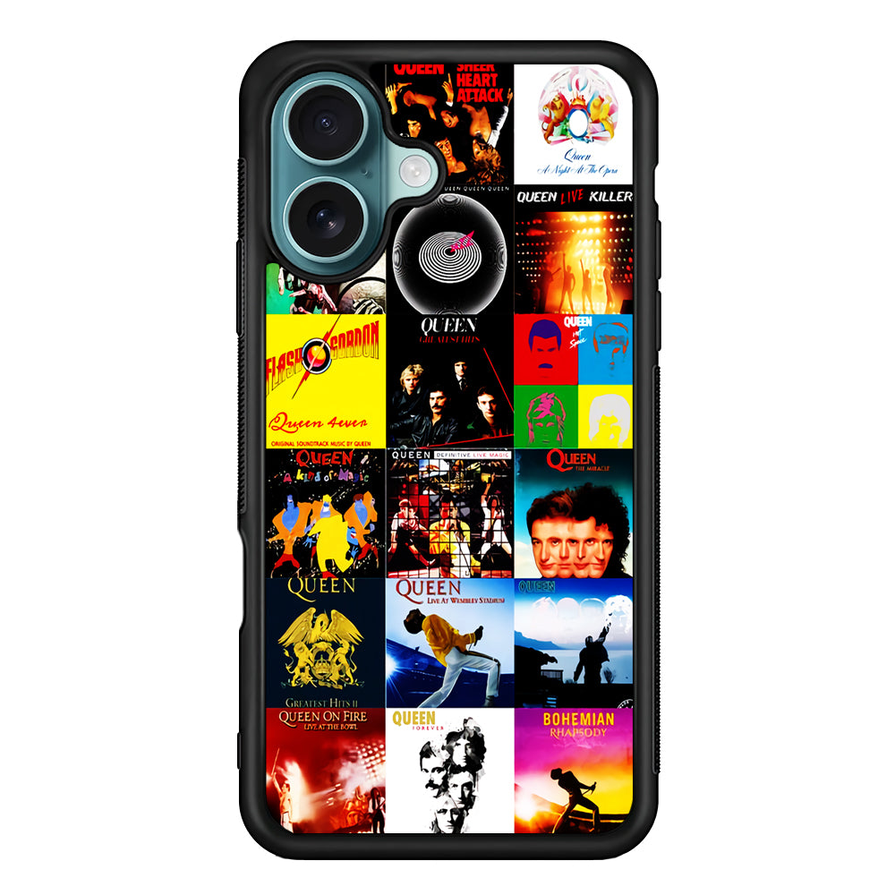 Queen Album Aesthetic iPhone 16 Case - Xtracase