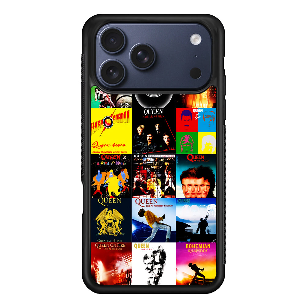 Queen Album Aesthetic iPhone 17 Pro Max Case - Xtracase