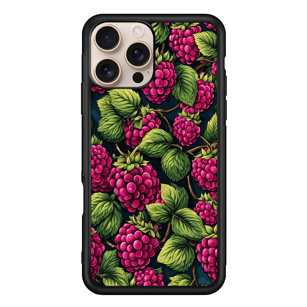Raspberry Fresh Tropical Fruit iPhone 16 Pro Case - iPhone 16 Pro