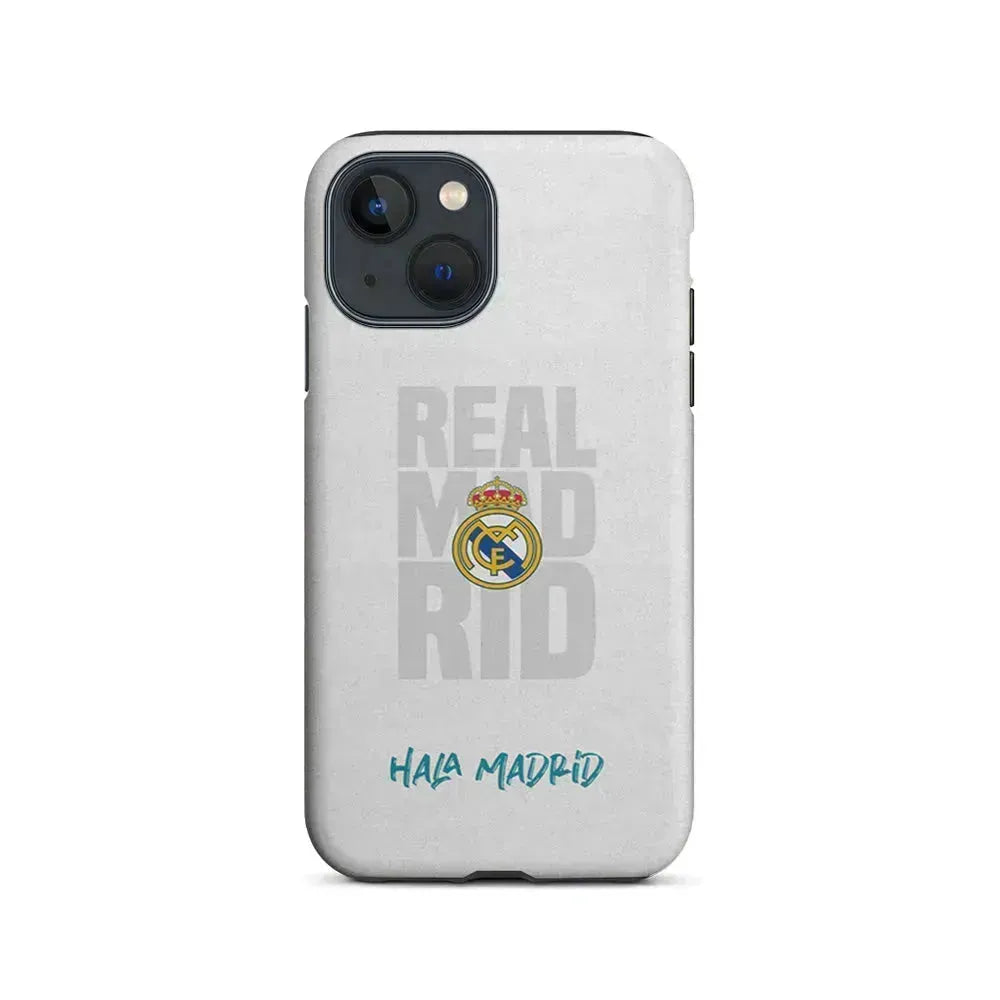 Real Madrid Hala Madrid iPhone 13 Mini Case-2 in 1 Tough Case-Xtracase