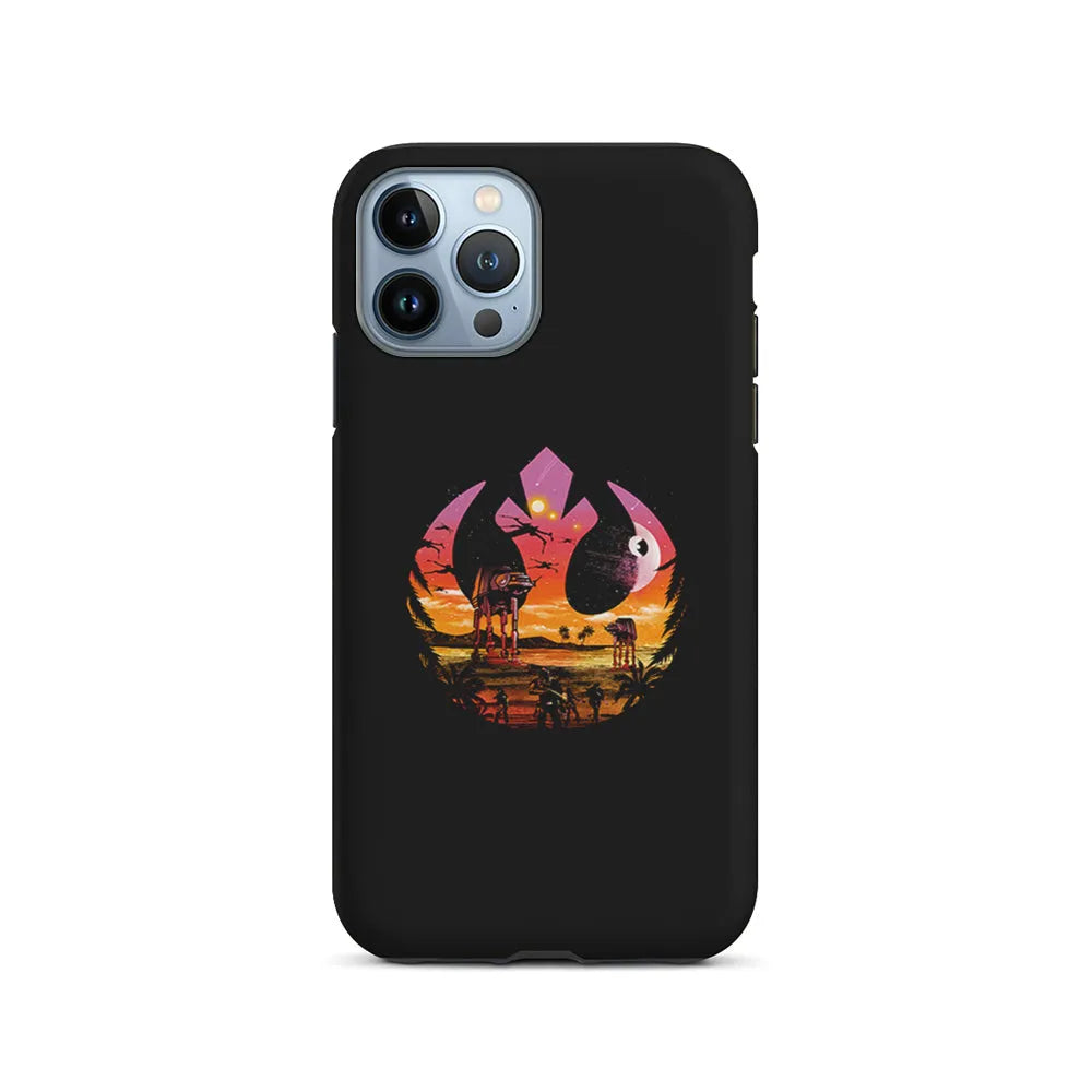 Rebel Alliance Logo Star Wars iPhone 13 Pro Case-2 in 1 Tough Case-Xtracase