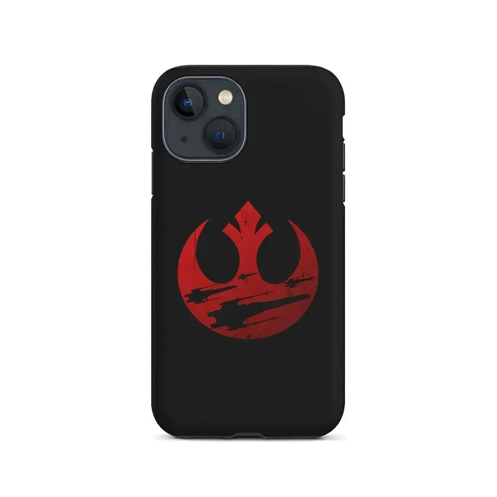 Rebel Alliance Star Wars Red iPhone 13 Mini Case-2 in 1 Tough Case-Xtracase