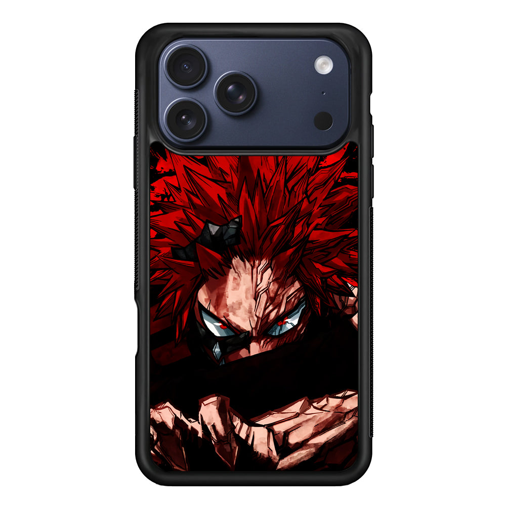 Red Riot Eijiro Kirishima Unbreakable iPhone 17 Pro Max Case - Xtracase