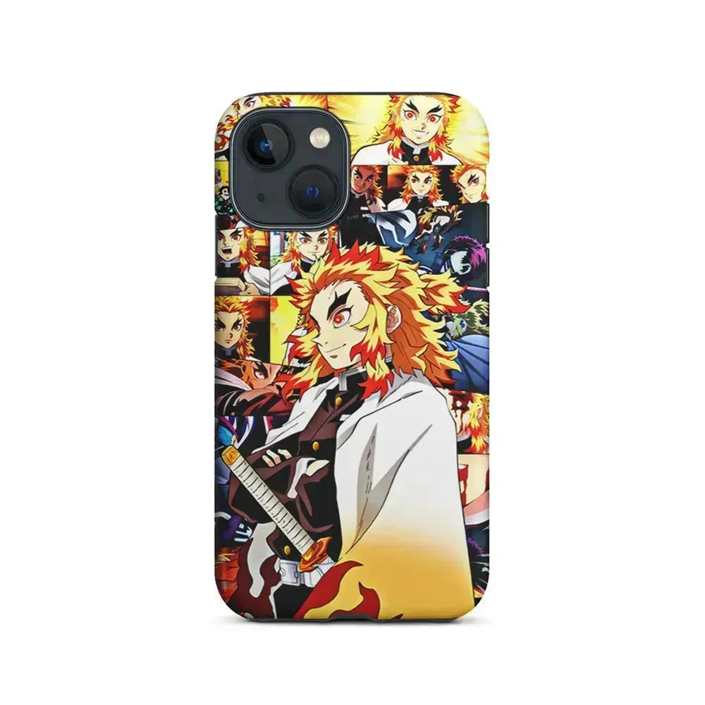 Rengoku Kyojuro Part of Momment iPhone 13 Mini Case-2 in 1 Tough Case-Xtracase