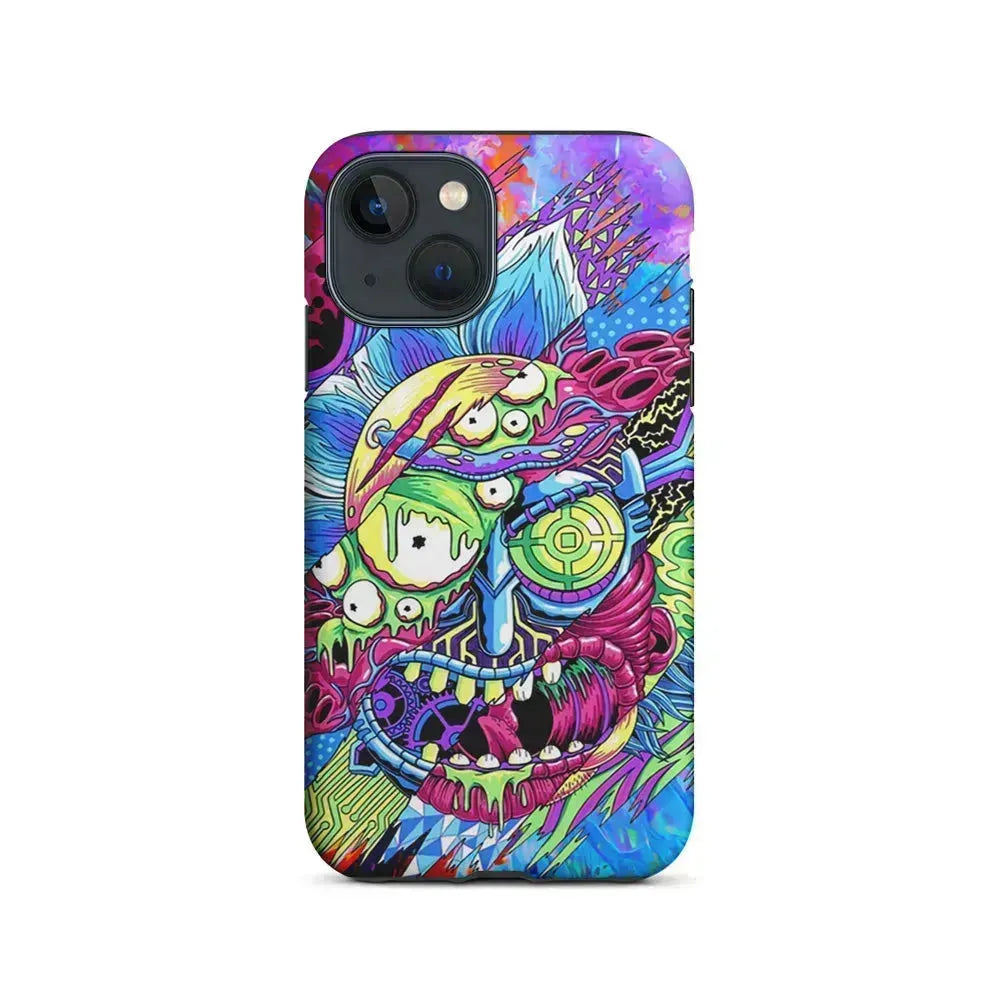 Rick Colour Trippy iPhone 13 Mini Case-2 in 1 Tough Case-Xtracase
