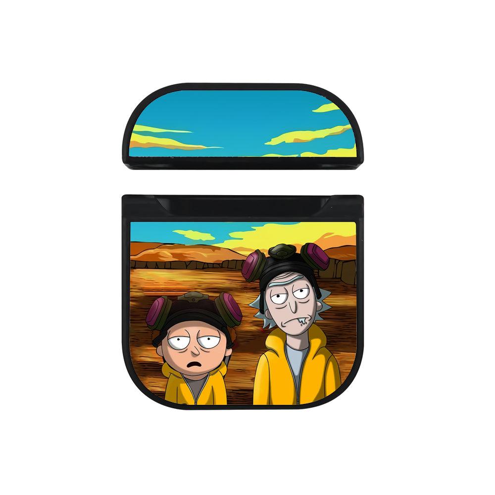 Rick and Morty Break from The Missions Hard Plastic Case Cover For Apple Airpods-Xtracase