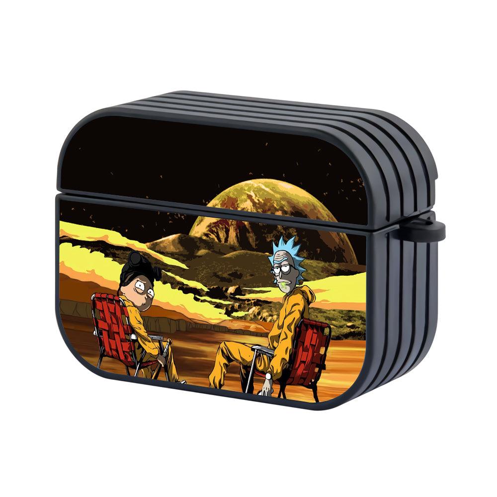 Rick and Morty Space Baseball Hard Plastic Case Cover For Apple Airpods Pro 2-Xtracase