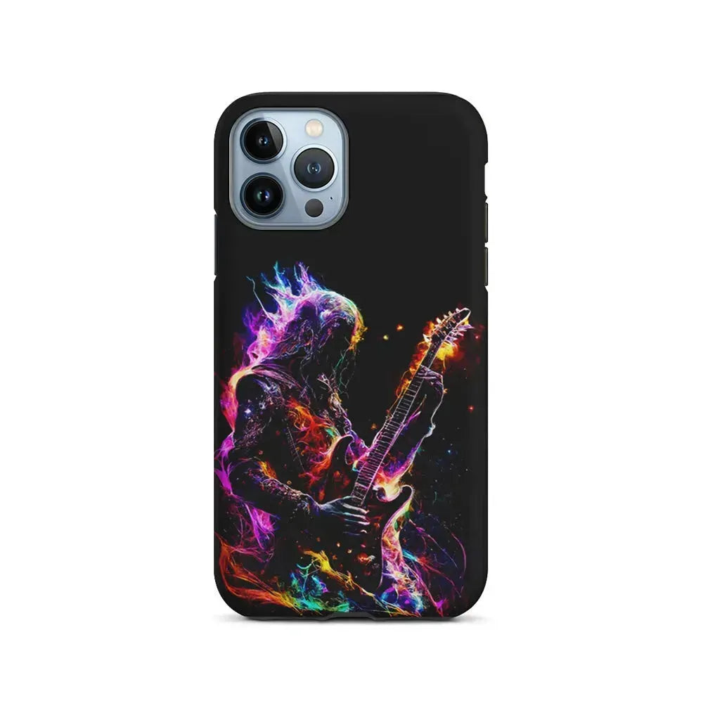 Rock Heavy Metal Guitar iPhone 15 Pro Max Case-2 in 1 Tough Case-Xtracase