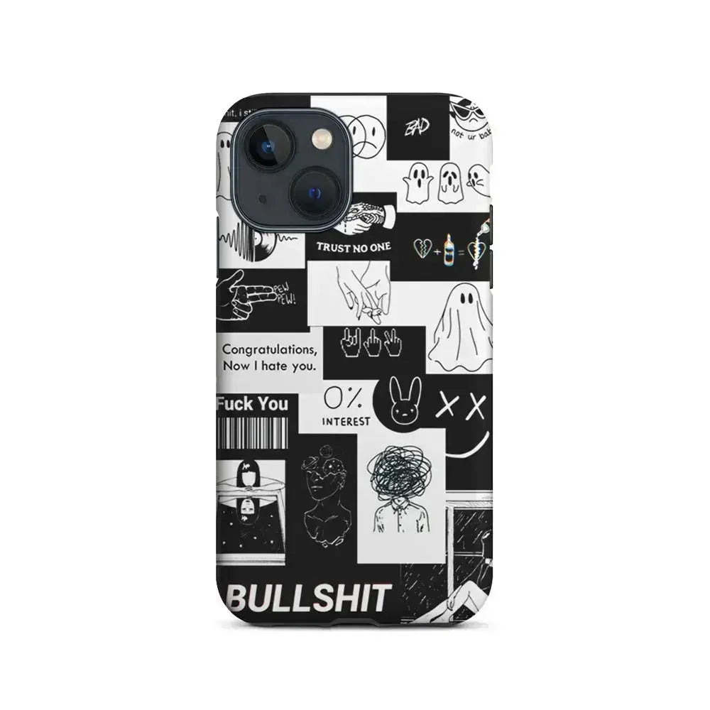 Rules of Friendship iPhone 13 Mini Case-2 in 1 Tough Case-Xtracase
