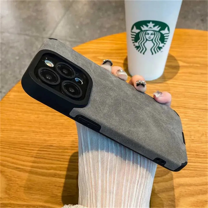 Camera Protection Shockproof Bumper Phone Case-Gray-iPhone 13-Xtracase