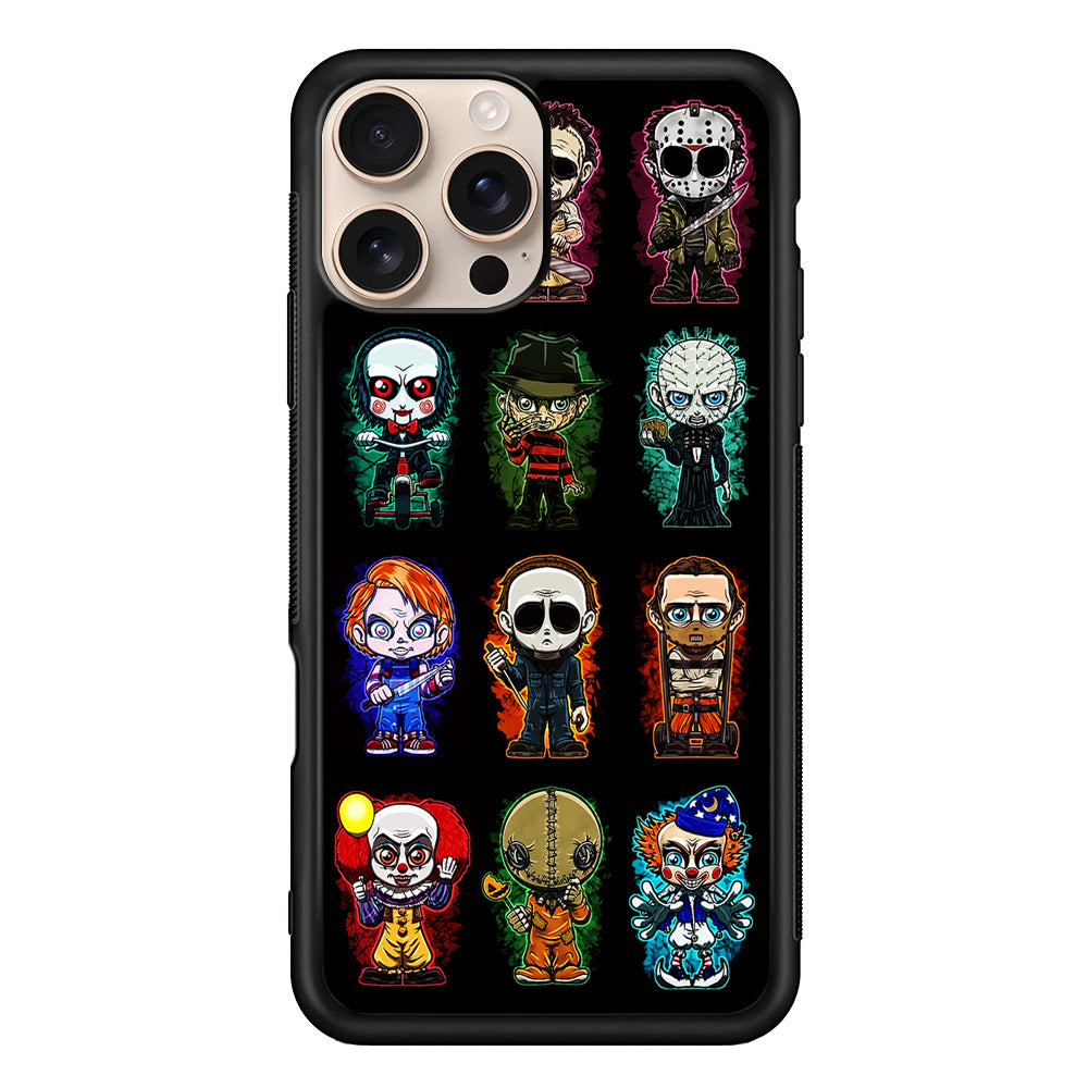 Scary Movie Horror Chibi iPhone 16 Pro Case - iPhone 16 Pro