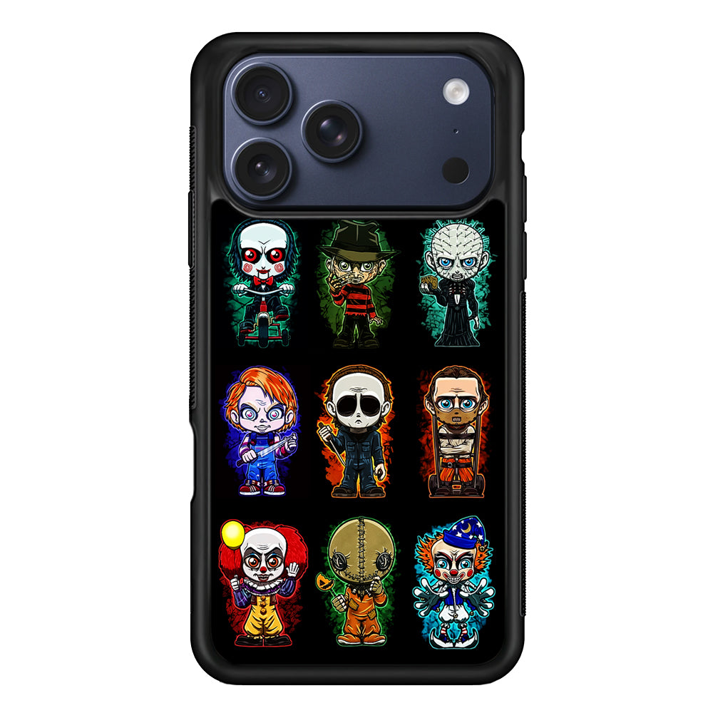Scary Movie Horror Chibi iPhone 17 Pro Max Case - Xtracase