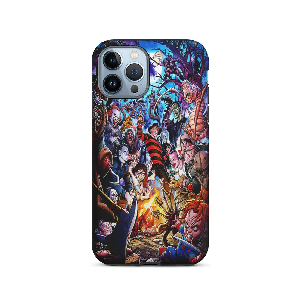 Scary Movie Horror Main Characters iPhone 13 Pro Case-2 in 1 Tough Case-Xtracase
