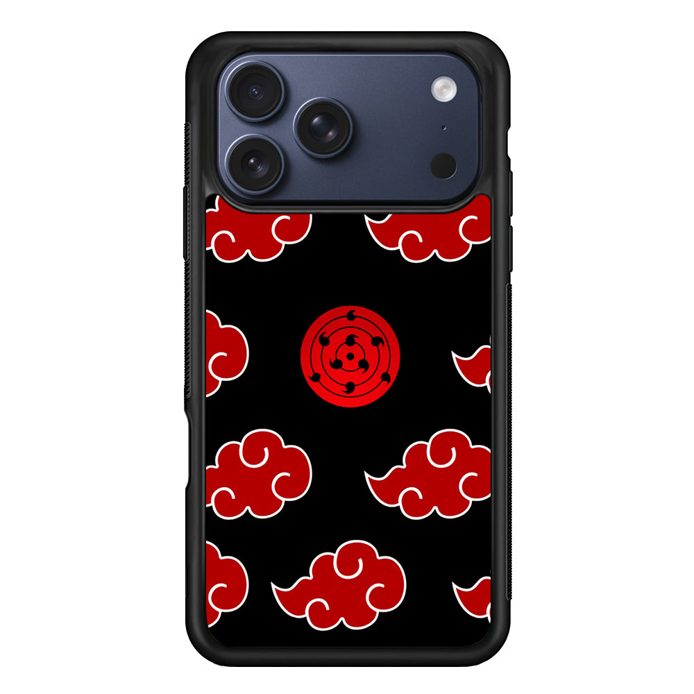 Sharingan and Akatsuki Naruto iPhone 17 Pro Max Case - Xtracase