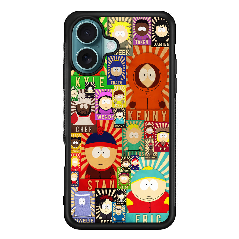 South Park All Characters iPhone 16 Plus Case - Xtracase