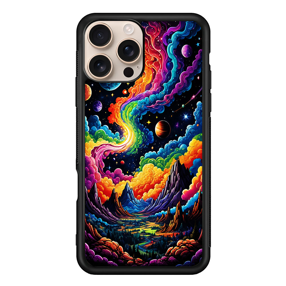 Space Planets Fantasy iPhone 16 Pro Max Case - iPhone 16 Pro Max