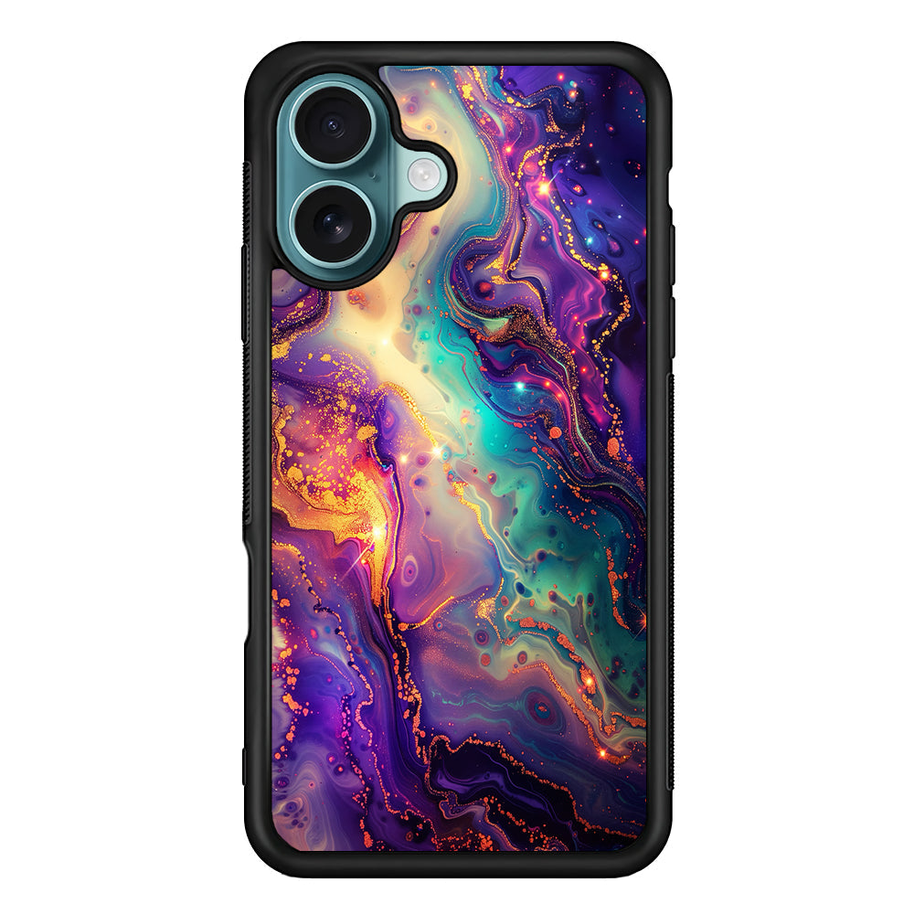 Sparkling Marble Abstract iPhone 16 Plus Case - Xtracase
