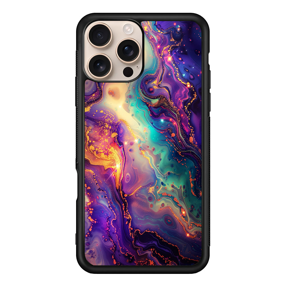 Sparkling Marble Abstract iPhone 16 Pro Max Case - iPhone 16 Pro Max