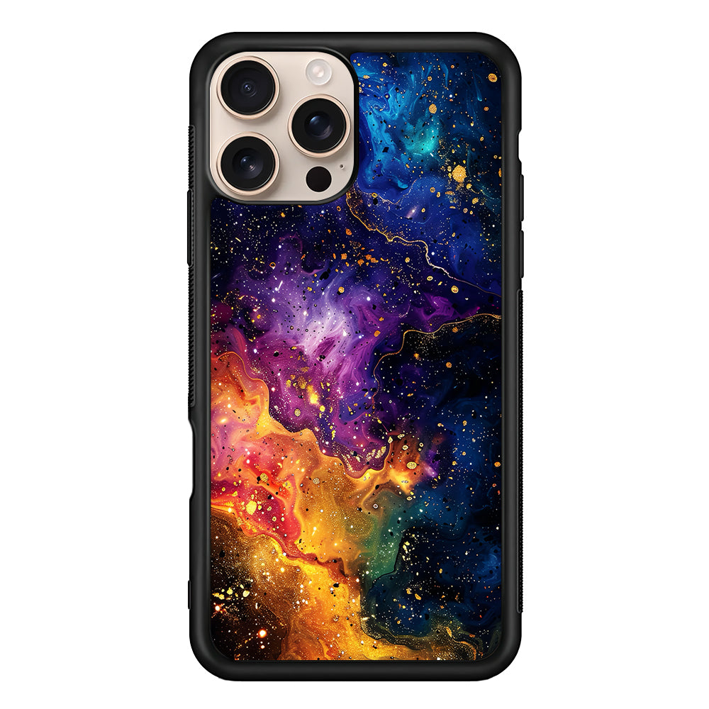 Sparkling Vibrant Abstract Fluid iPhone 16 Pro Case - iPhone 16 Pro