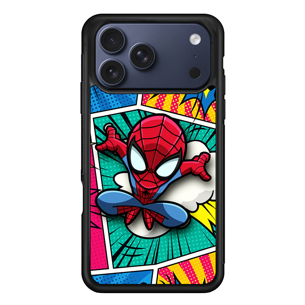 Spiderman Comic Poof iPhone 17 Pro Max Case - Xtracase