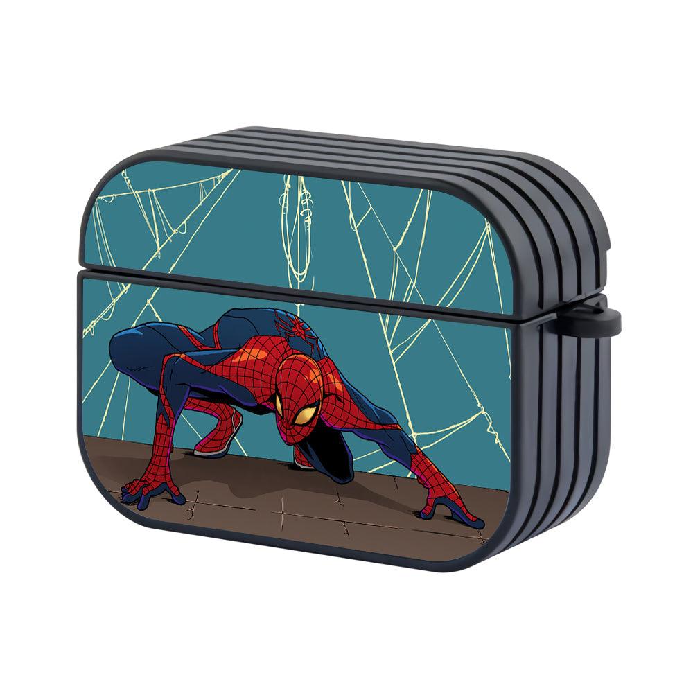 Spiderman Observe The Enemy Hard Plastic Case Cover For Apple Airpods Pro 2-Xtracase