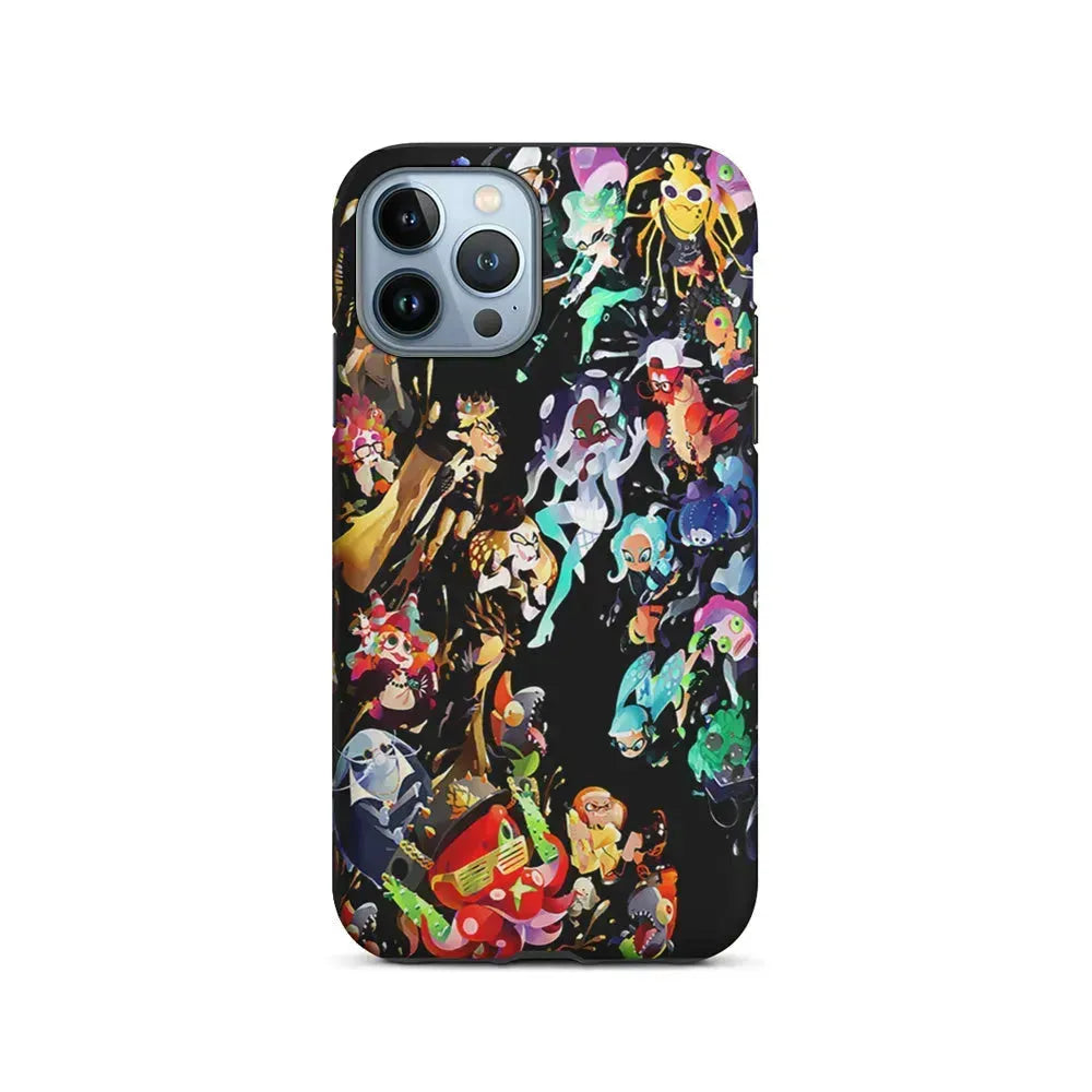Splatoon Player Character iPhone 15 Pro Max Case-2 in 1 Tough Case-Xtracase