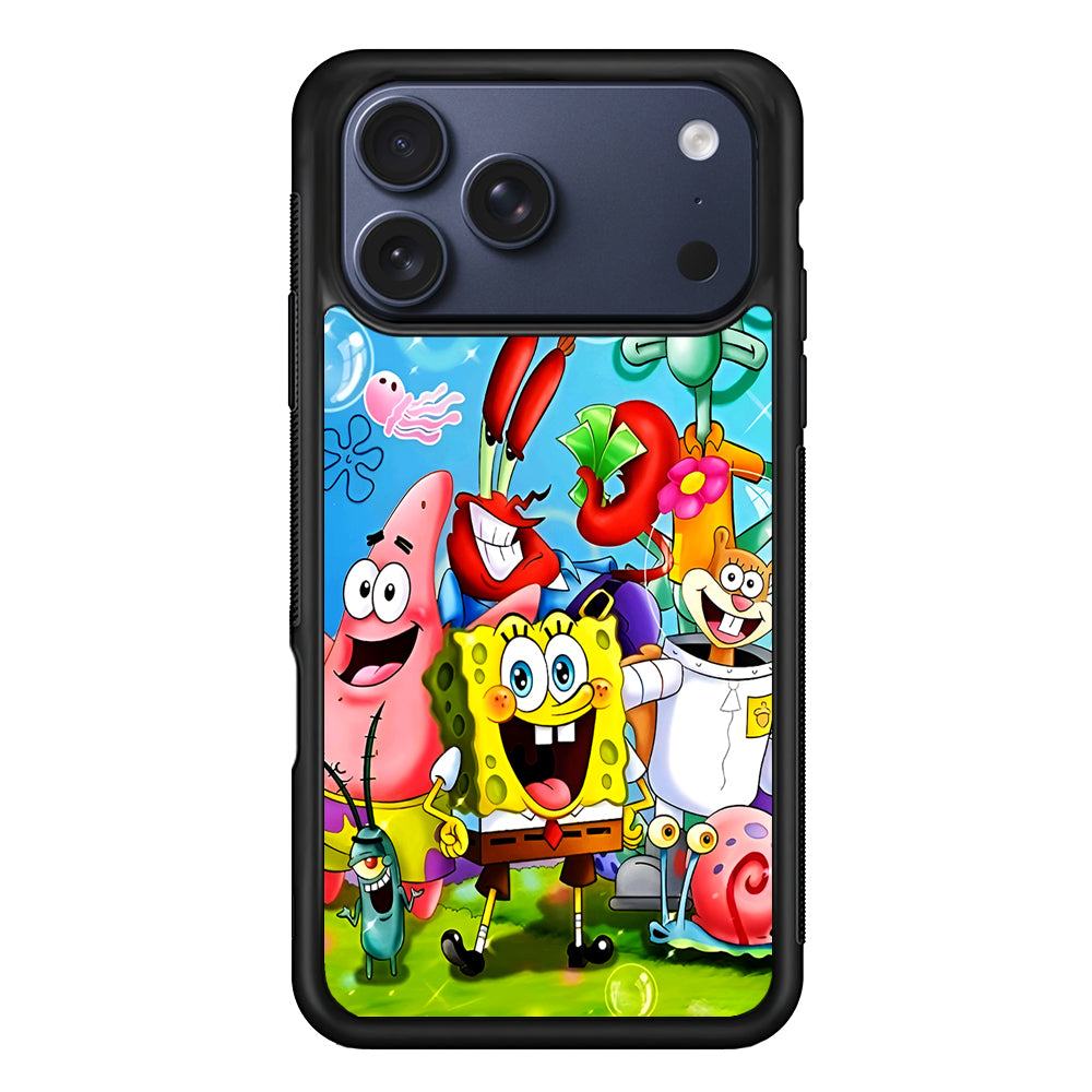 SpongeBob SquarePants Family iPhone 17 Pro Max Case - Xtracase