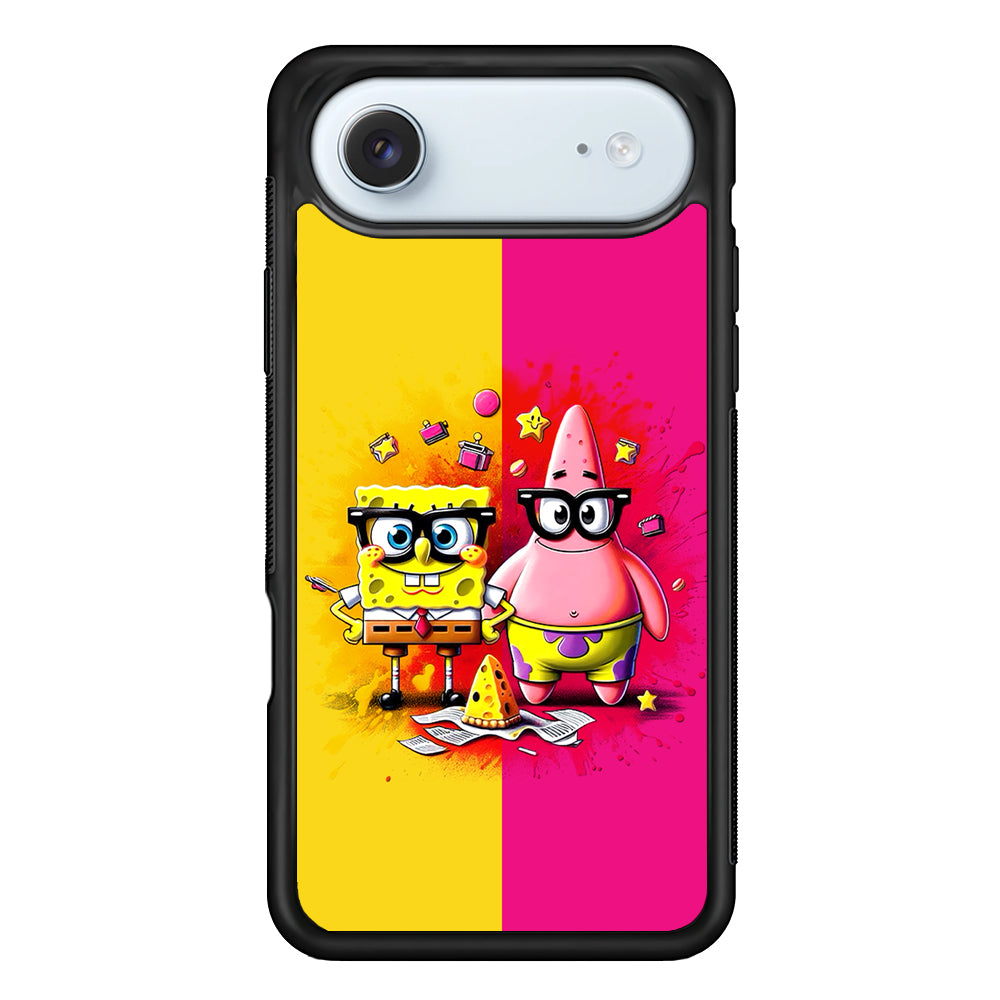 Spongebob and Patrick Yellow Pink iPhone 17 Air Case - Xtracase