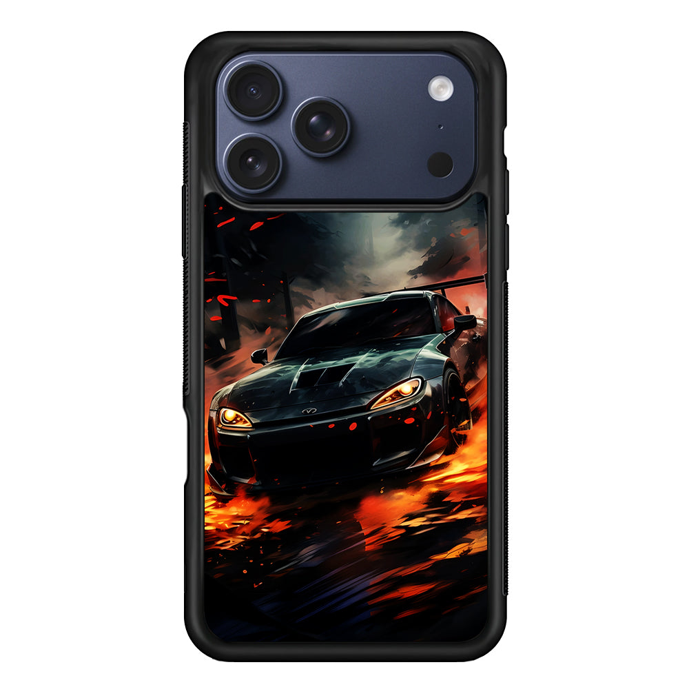 Sport Car Drift Smoke iPhone 17 Pro Max Case - Xtracase