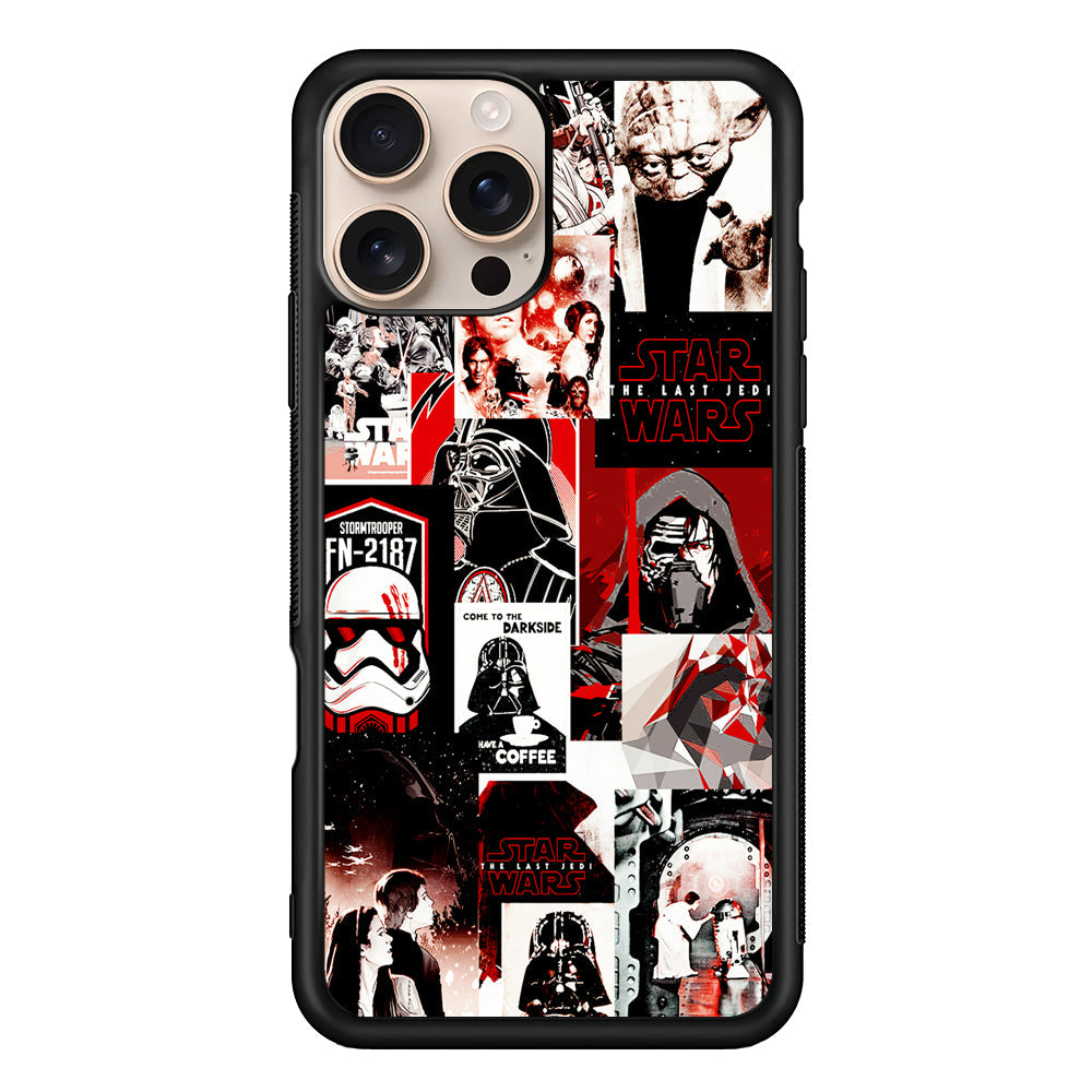 Star Wars Aesthetic Collage iPhone 16 Pro Max Case - iPhone 16 Pro Max