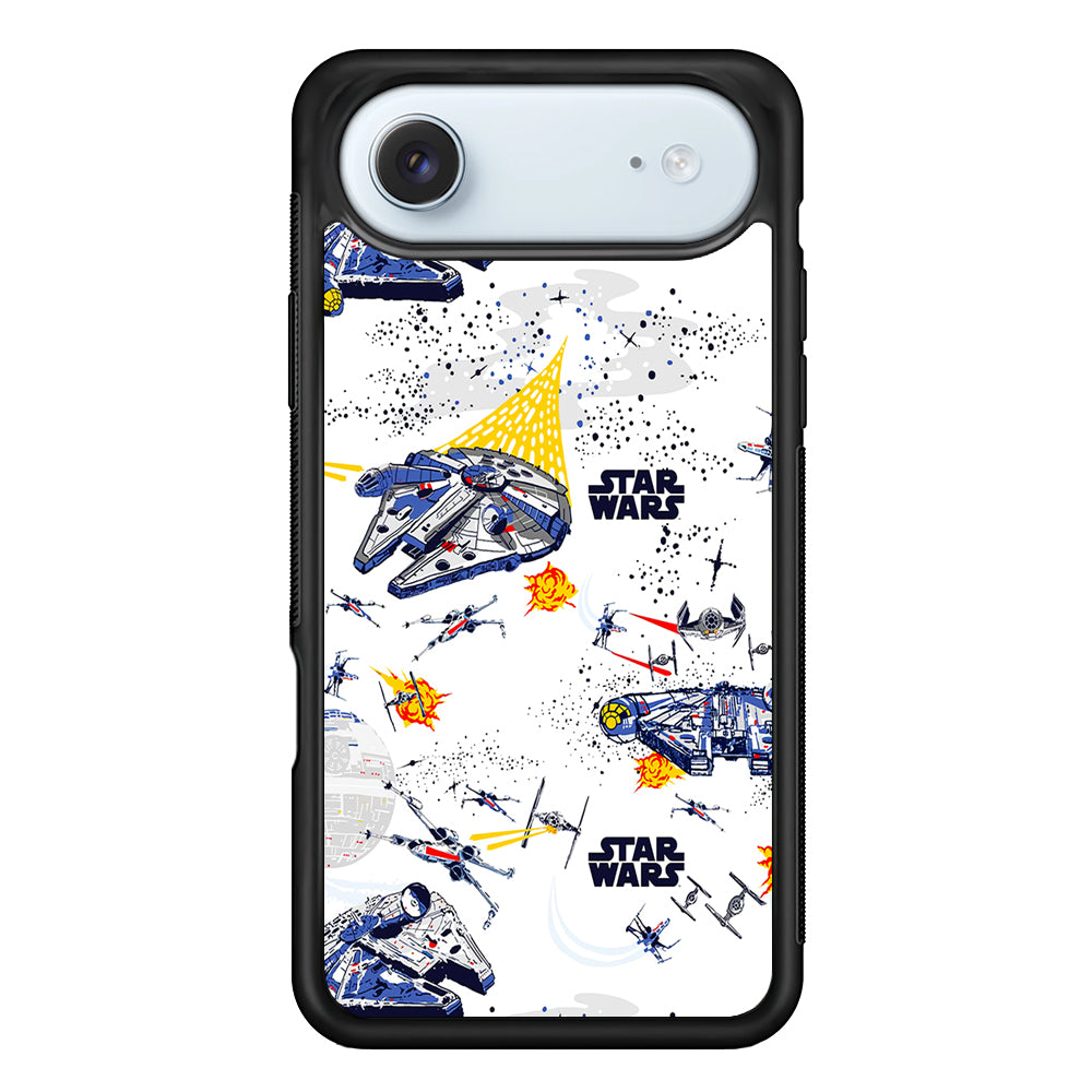 Star Wars Aircraft on Galaxy iPhone 17 Air Case - Xtracase