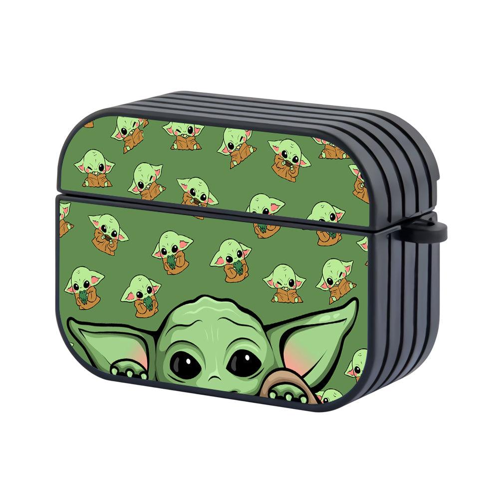 Star Wars Cute Baby Yoda Hard Plastic Case Cover For Apple Airpods Pro 3-Xtracase
