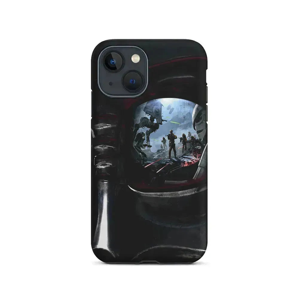 Star Wars Darth Vader Eye iPhone 13 Mini Case-2 in 1 Tough Case-Xtracase