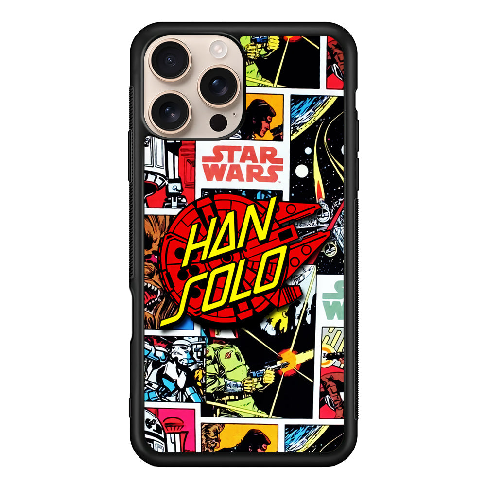 Star Wars Han Solo Sign iPhone 16 Pro Max Case - iPhone 16 Pro Max