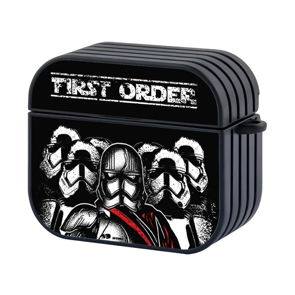 Star Wars Troopers First Order Hard Plastic Case Cover For Apple Airpods 4-Xtracase