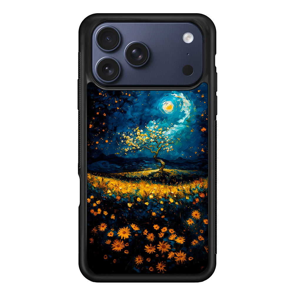 Starry Night Blossoms Painting iPhone 17 Pro Max Case - Xtracase