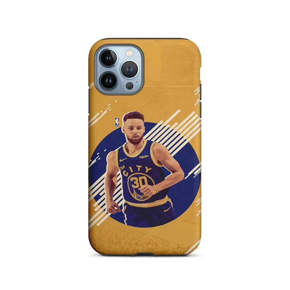 Stephen Curry Basketball Player iPhone 15 Pro Max Case-2 in 1 Tough Case-Xtracase
