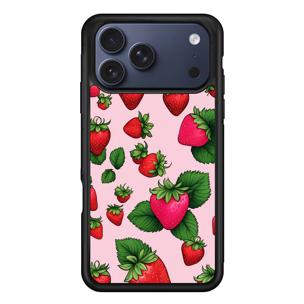 Strawberry Summer Fruit iPhone 17 Pro Max Case - Xtracase