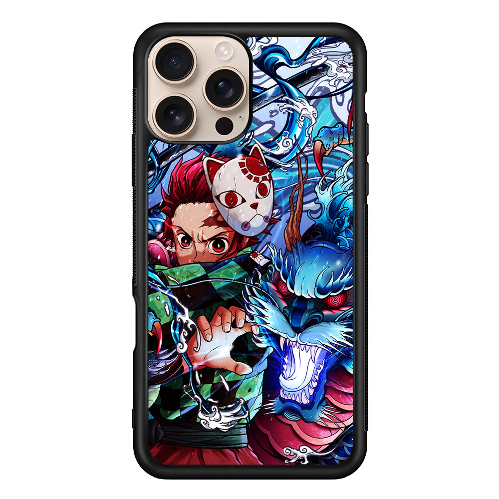 Tanjiro Kamado Kimetsu No Yaiba iPhone 16 Pro Case - iPhone 16 Pro