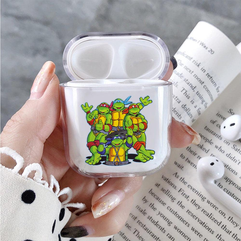 Teenage Mutant Ninja Turtles Protective Clear Case Cover For Apple Airpods-Xtracase