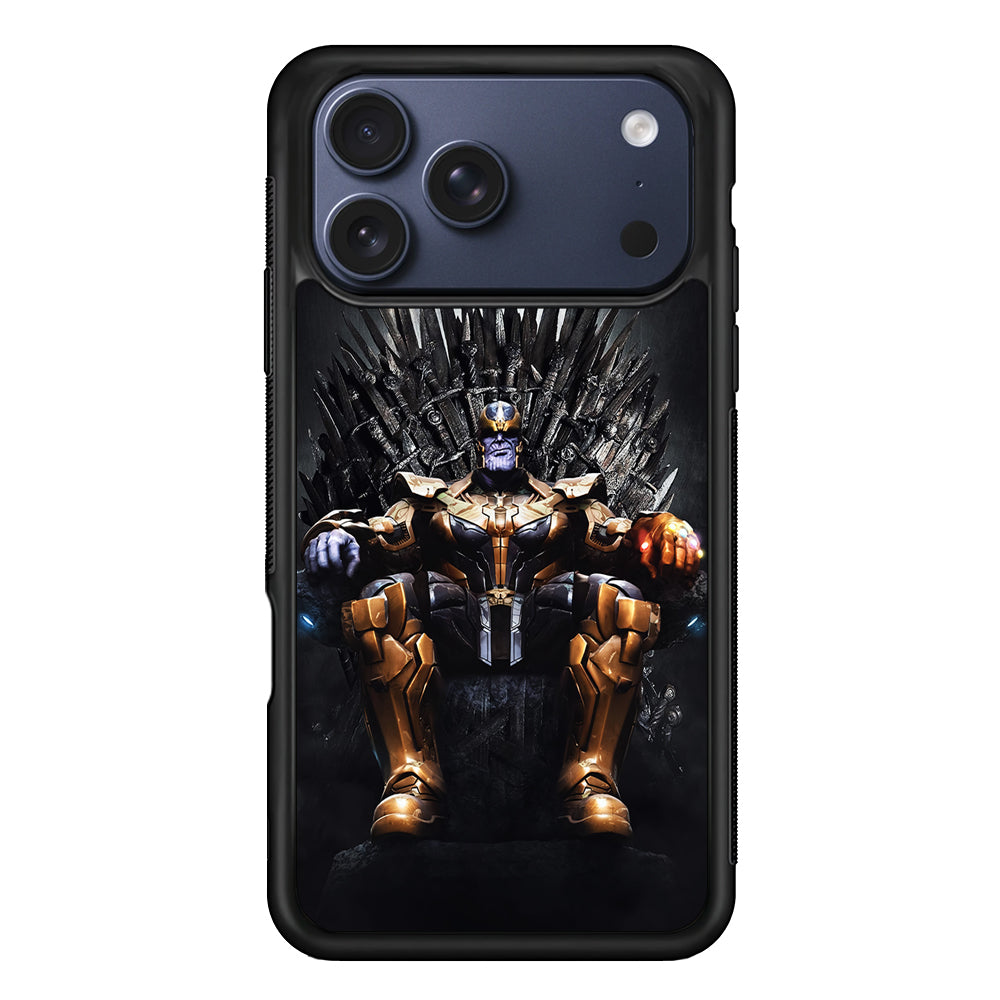 Thanos Sits On The Iron Throne iPhone 17 Pro Max Case - Xtracase