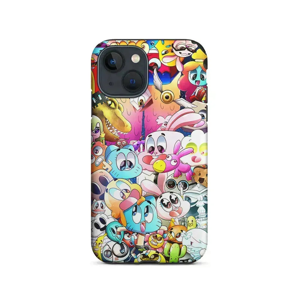 The Amazing World Of Gumball iPhone 13 Mini Case-2 in 1 Tough Case-Xtracase