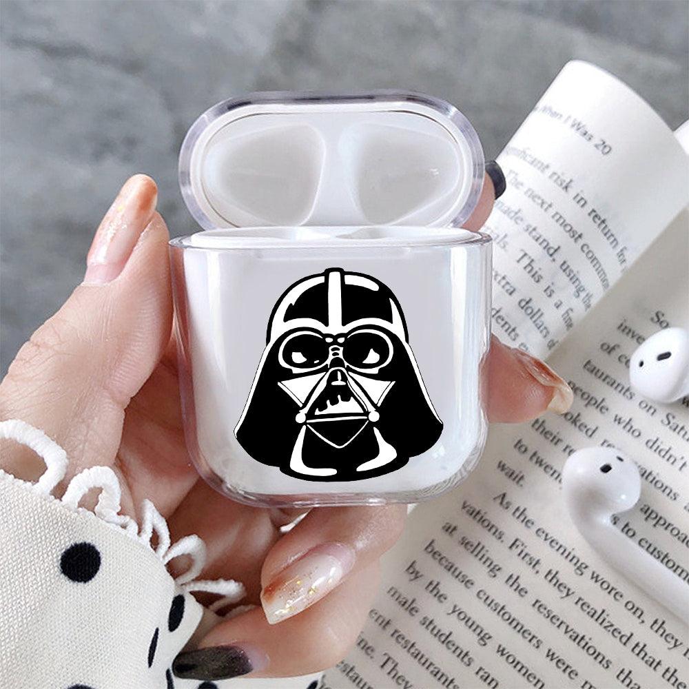 The Head of Darth Vader Protective Clear Case Cover For Apple Airpods-Xtracase