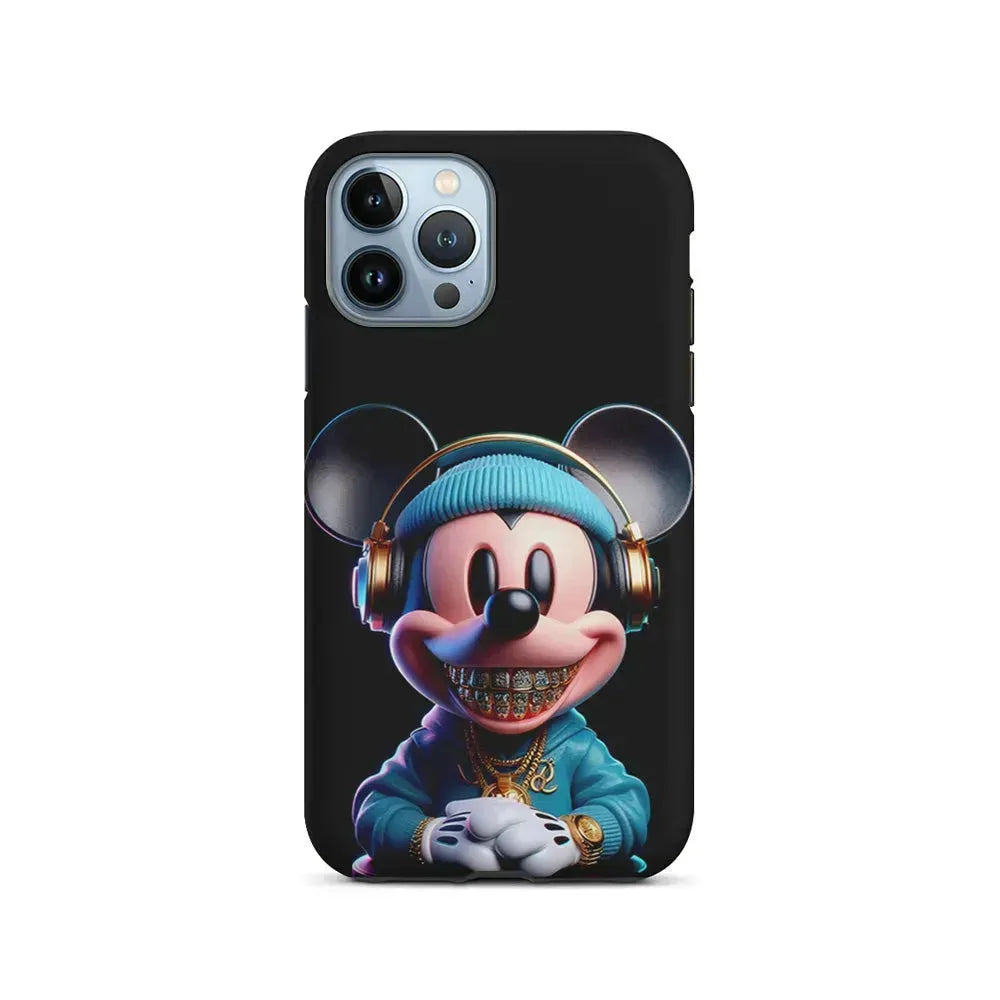 The Rich Mickey Mouse iPhone 15 Pro Max Case-2 in 1 Tough Case-Xtracase