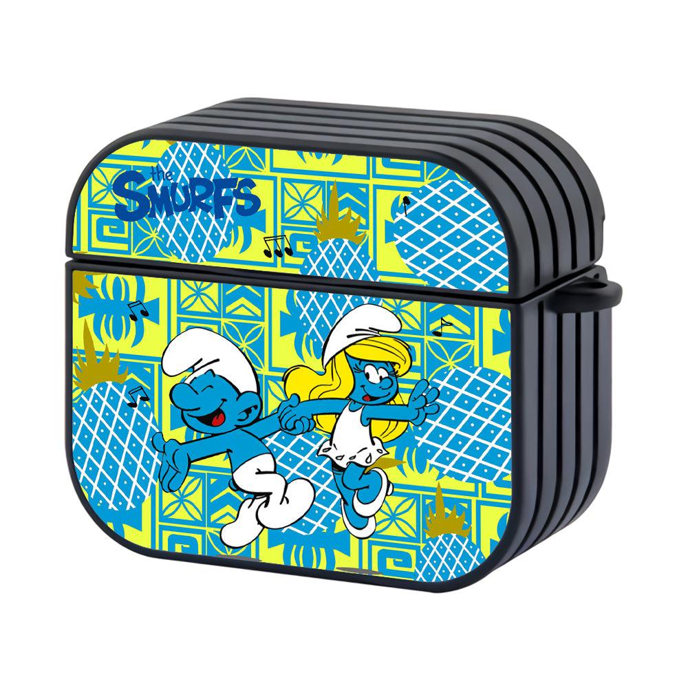 The Smurfs Ethnic Dancing Apple Airpods 4 Case-Xtracase