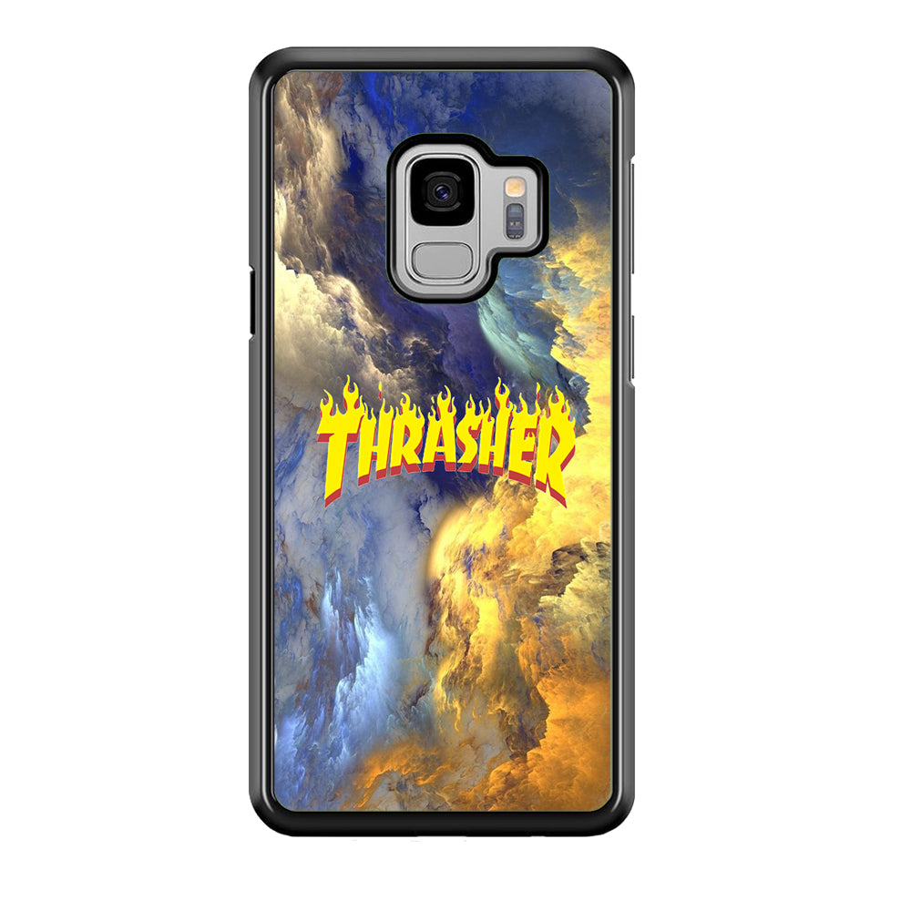 Thrasher Golden Smoke Samsung Galaxy S9 Case-Xtracase
