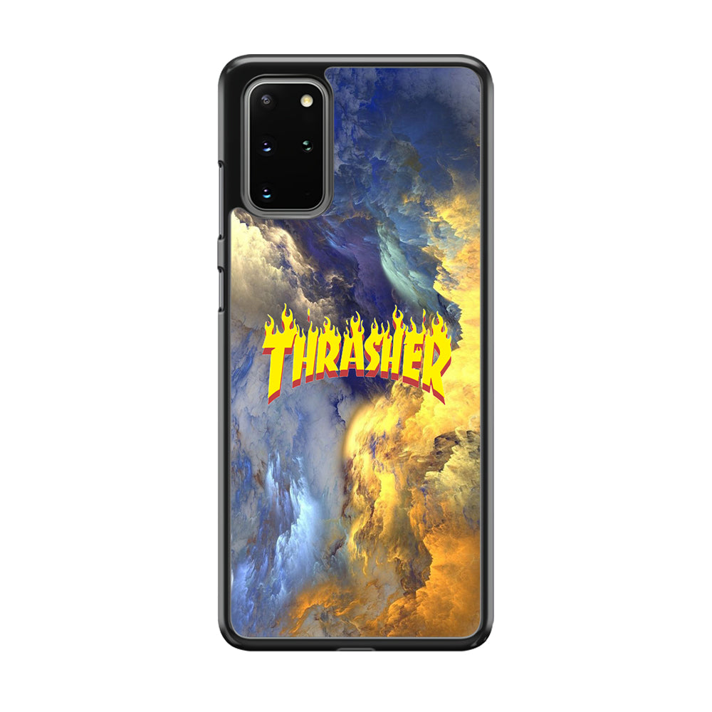 Thrasher Golden Smoke Samsung Galaxy S20 Plus Case-Xtracase