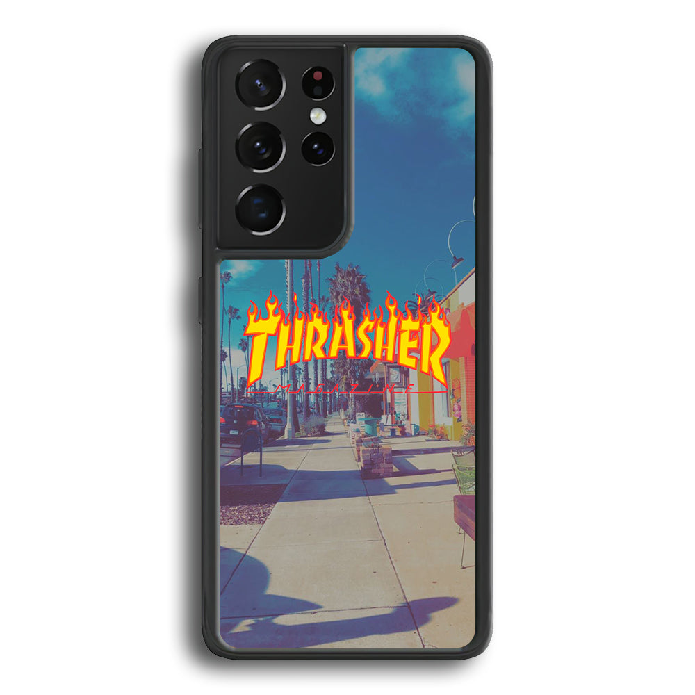 Thrasher Passed Road Samsung Galaxy S21 Ultra Case-Xtracase